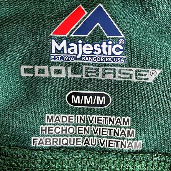 Majestic Cool Base Men's Green Bay Packers Short-Sleeve Polo - Picture 9 of 9